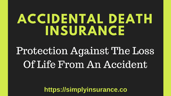 accidental death insurance