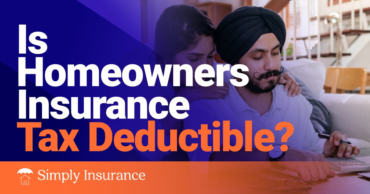 is homeowners insurance tax deductible