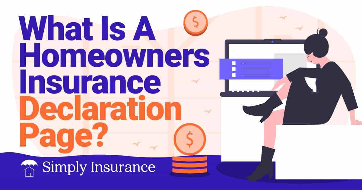 what is a homeowners insurance declaration page